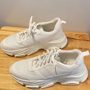 Steven By Steve Madden All-White Sneakers
